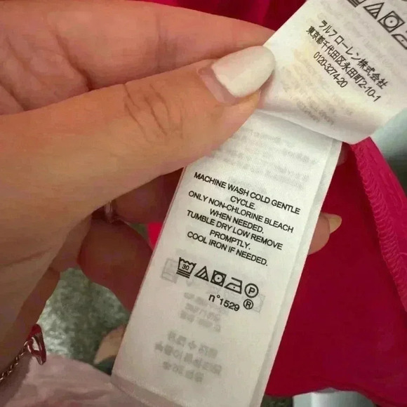 Lauren Ralph Lauren Cotton Cap Sleeve Ruffle Tiered Mini Shirt Dress Size - Picture 5 of 8